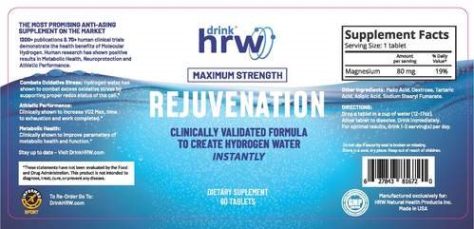 Drink HRW Rejuvenation H2 - Image 2