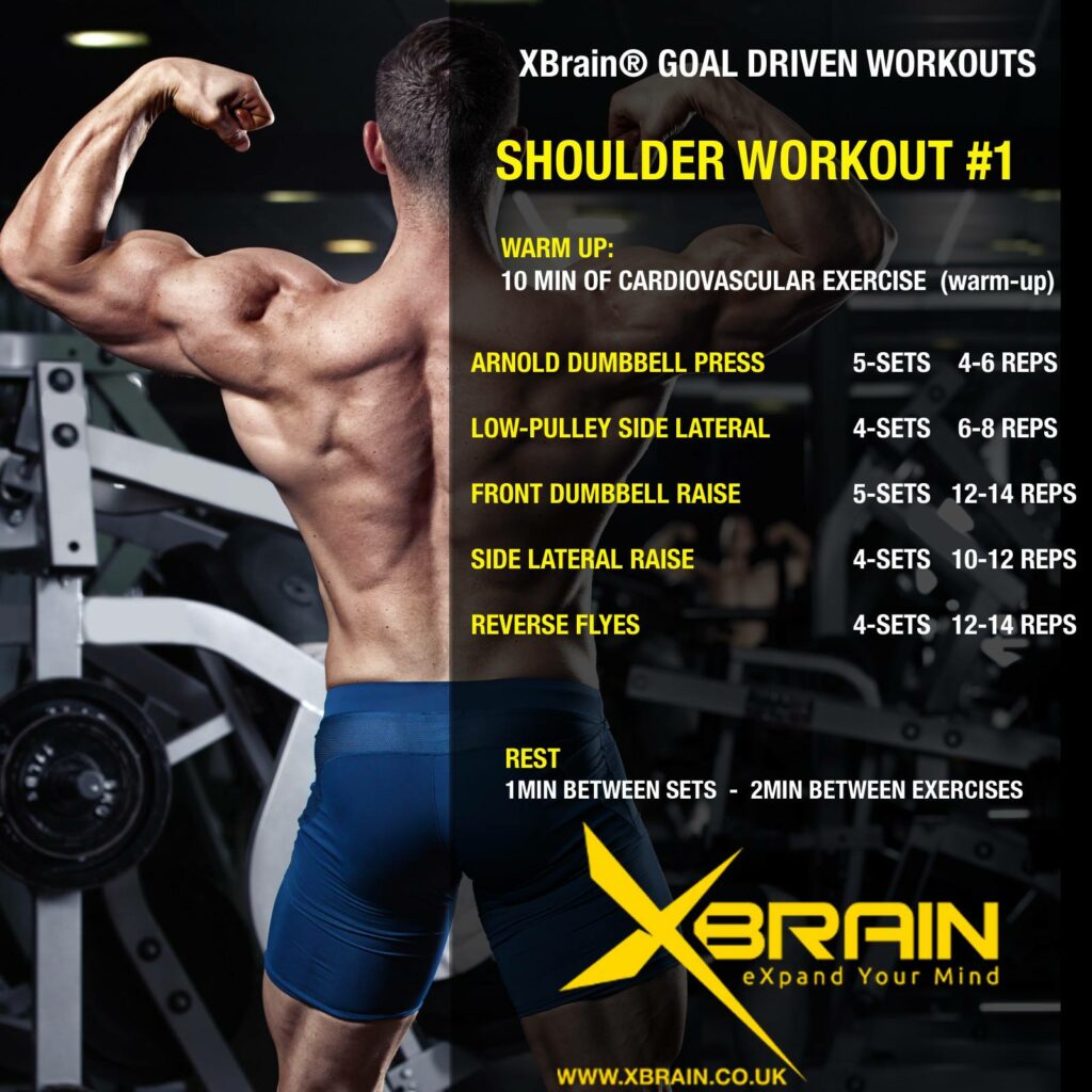 XBRAIN GOAL DRIVEN WORKOUTS – SHOULDER WORKOUT #1 1 shoulder workout